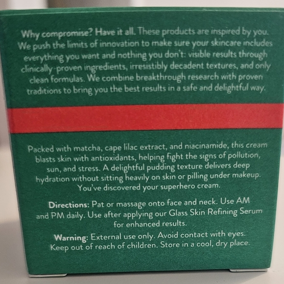 Peach & Lily Matcha Pudding Antioxidant Cream - Picture 3 of 13